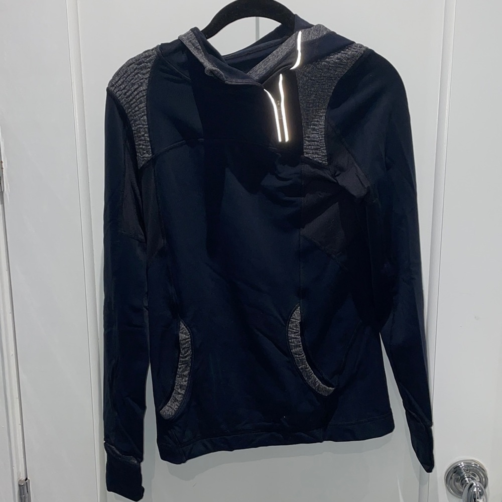 Lulu lemon sports material.